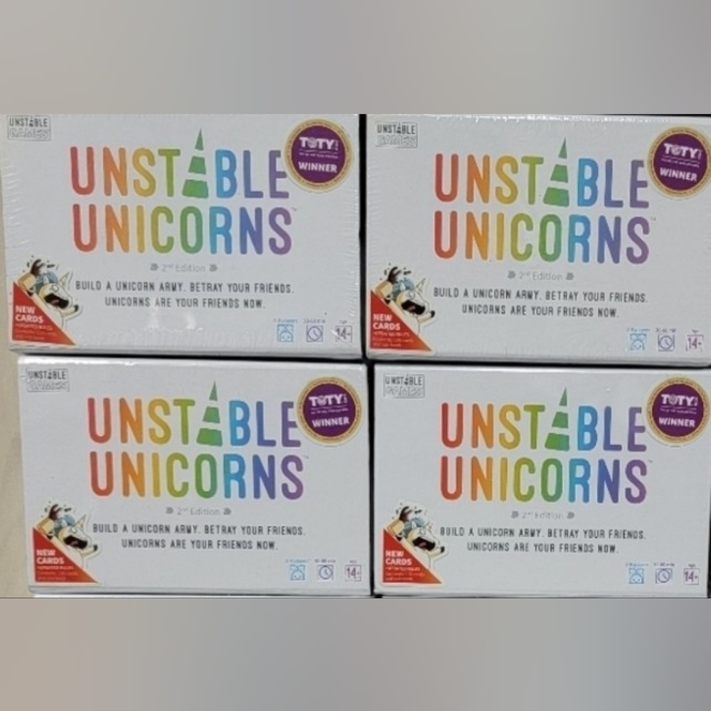 Card Game Unstable Unicorns 2nd Edit. *LTD TIME ONLY*FREE COPY*